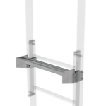 Ausstiegstritt Stahl verz. Spaltbreite 150 mm Munk Günzburger