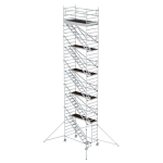 Rollgerüst 1,35x2,45 m Schrägaufstiegen Ausleger Plattformhöhe 10,35 m Munk Günzburger