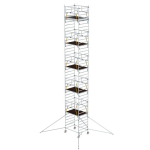 Rollgerüst SG 1,35x1,80 m mit Ausleger Plattformhöhe 11,47 m Munk Günzburger