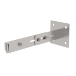 Wandhalter mit Klemmbügel Edelstahl verstellbar 275-375 mm Munk Günzburger