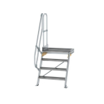 Treppe Plattform 60° Stufenbreite 800 mm 4 Stufen Munk Günzburger