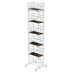 Rollgerüst SG 1,35x2,45 m Fahrbalken Doppel-Plattform 10,54 m Munk Günzburger