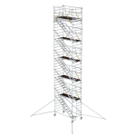 Rollgerüst SG1,35x2,45m chrägaufstiegen Ausleger Plattformhöhe 10,35 m Munk Günzburger