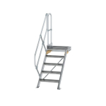 Treppe Plattform 45° Stufenbreite 600 mm 5 Stufen Munk Günzburger