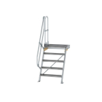 Treppe Plattform 60° Stufenbreite 800 mm 5 Stufen Munk Günzburger