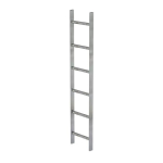 Schachtleiter Stahl feuerverz. 300 mm Lichte Weite 6 Sprossen Munk Günzburger