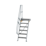 Treppe Plattform 60° Stufenbreite 600 mm 6 Stufen Munk Günzburger