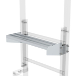 Ausstiegstritt Alu-blank Spaltmaß 200 mm Munk Günzburger