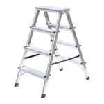 Haushaltsleiter 2x4 Stufen beidseitig begehbar H=860 mm Munk Günzburger