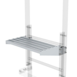 Ausstiegstritt Alu-blank Spaltmaß 300 mm Munk Günzburger