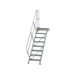 Treppe Plattform 45° Stufenbreite 600 mm 8 Stufen Munk Günzburger