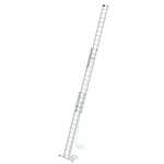 Seilzugleiter Alu 3x14 Sprossen nivello Traverse 3tlg. L=9,7 m Munk Günzburger