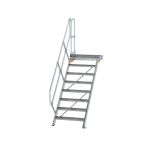 Treppe Plattform 45° Stufenbreite 800 mm 8 Stufen Munk Günzburger