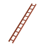 Dachleiter 10 Sprossen Rotbraun Munk Günzburger