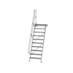 Treppe Plattform 60° Stufenbreite 800 mm 10 Stufen Munk Günzburger