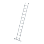 Anlegeleiter Alu 12 Sprossen mit nivello Traverse L=3,59 m Munk Günzburger