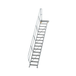 Treppe Plattform 45° Stufenbreite 600 mm 16 Stufen Munk Günzburger