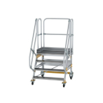 Plattformtreppe fahrbar 60° Stufenbreite 1000 mm 4 Stufen Munk Günzburger