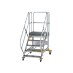 Plattformtreppe fahrbar 45° Stufenbreite 800 mm 5 Stufen Munk Günzburger