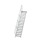Treppe Plattform 45° Stufenbreite 800 mm 17 Stufen Munk Günzburger
