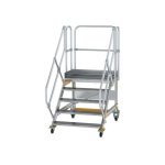 Plattformtreppe fahrbar 45° Stufenbreite 1000 mm 5 Stufen Munk Günzburger