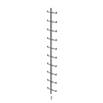 Einholmleiter L=2,80 m Stahl verz. Munk Günzburger