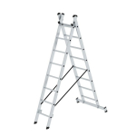 Mehrzweckleiter 2x8 Sprossen nivello Traverse 2tlg. L=4,18 m Munk Günzburger