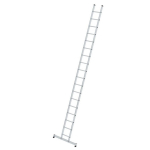 Anlegeleiter Alu 18 Sprossen mit nivello Traverse L=5,28 m Munk Günzburger