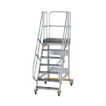 Plattformtreppe fahrbar 60° Stufenbreite 800 mm 7 Stufen Munk Günzburger