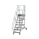 Plattformtreppe fahrbar 45° Stufenbreite 600 mm 8 Stufen Munk Günzburger