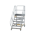 Plattformtreppe fahrbar 45° Stufenbreite 1000 mm 7 Stufen Munk Günzburger