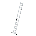 Anlegeleiter Alu 16 Stufen geriffelt nivello Traverse L=4,14 m Munk Günzburger