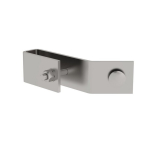 Schienenbefestigung für Leiterholm 50x20 mm Edelstahl Munk Günzburger