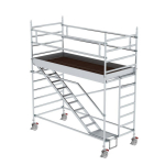 Rollgerüst 1,35x3,0 m Schrägaufstiegen Plattformhöhe 2,51 m Munk Günzburger
