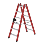 Stehleiter GFK / Alu 2x6 Stufen L=1,60 m beidseitig begehbar Munk Günzburger