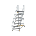 Plattformtreppe fahrbar 45° Stufenbreite 1000 mm 13 Stufen Munk Günzburger