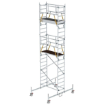 Rollgerüst SG 0,75x1,80 m m. Fahrbalken Plattformhöhe 5,78 m Munk Günzburger