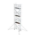 Rollgerüst 0,75 x 1,80 m mit Ausleger Plattformhöhe 6,43 m Munk Günzburger