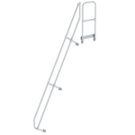 Zweiter Handlauf f. Treppe Plattform 60° 12 Stufen Munk Günzburger