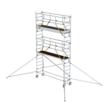 Rollgerüst SG 0,75 x 3,0 m mit Ausleger Plattformhöhe 4,47 m Munk Günzburger