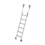 Regalleiter Alu fahrbar 6 Stufen L=1,69 m Munk Günzburger