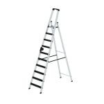 Stehleiter Alu clip-step relax 10 Stufen einseitig begehbar H=2,98 m Munk Günzburger