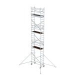 Rollgerüst 0,75 x 1,80 m mit Ausleger Plattformhöhe 7,55 m Munk Günzburger