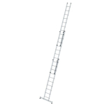 Schiebeleiter Alu 3x10 Sprossen nivello Traverse 3tlg. L=6,98 m Munk Günzburger