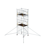 Rollgerüst SG 1,35x1,80 m mit Ausleger Doppel-Plattform 4,47 m Munk Günzburger