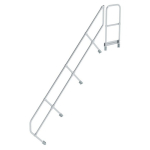 Zweiter Handlauf f. Treppe Plattform 45° 11 Stufen Munk Günzburger