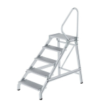 Montagetritt mit Handlauf 5 Stufen Podesthöhe=990 mm Munk Günzburger