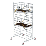 Rollgerüst SG 1,35x2,45 m mit Fahrbalken Doppel-Plattform 4,66 m Munk Günzburger