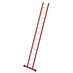 Anlegeleiter GFK/Alu 12 Sprossen mit Traverse L=3,58 m Munk Günzburger