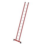 Anlegeleiter GFK/Alu 12 Sprossen mit nivello Traverse L=3,58 m Munk Günzburger